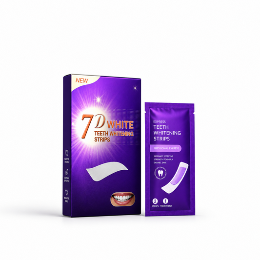 CINTAS BLANQUEADORAS DENTALES 7D WHITE
